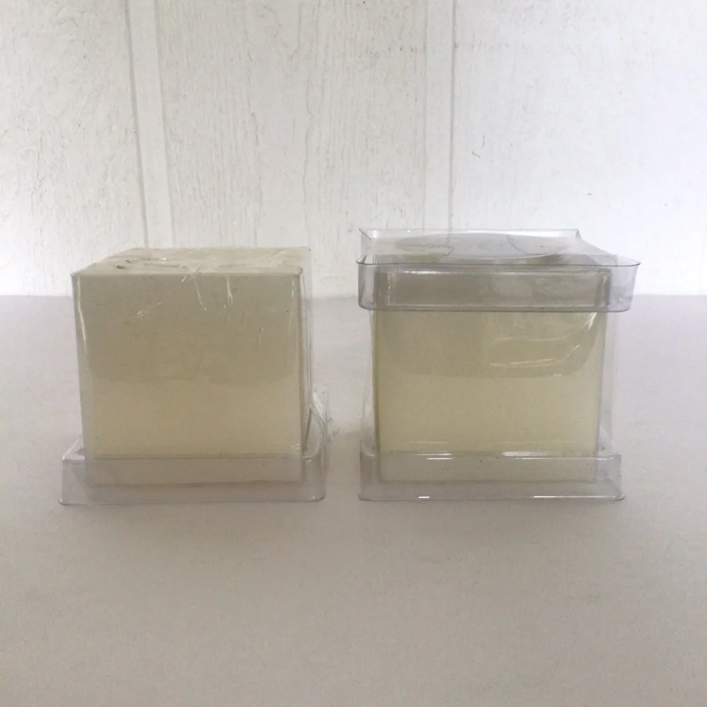 RESTORATION HARDWARE LUMINARY CANDLES SET OF TWO NWT